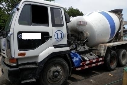 รถโม่ปูนNISSAN UD CW51 ปี51- 290แรงม้าโม่ตรง6คิว