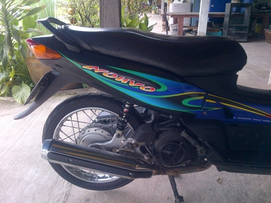 ด่วน!ยามาฮ่านูโว ตัวฮิต สีสวย ปี45 รถเครื่องเดิมแน่นๆ พร้อมใช้ ทะเบียน+เอกสารโอน ภาษีไม่หมด 088-2197709