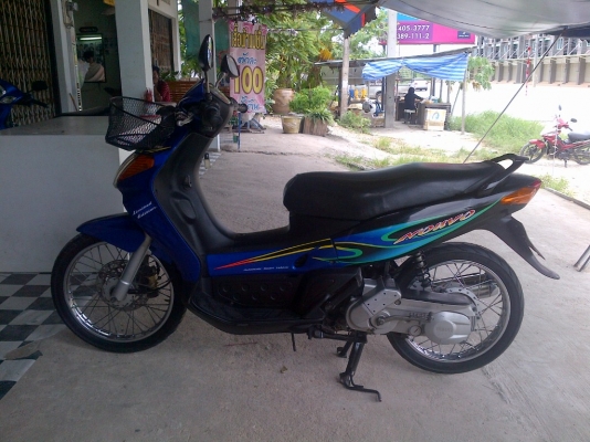 ด่วน!ยามาฮ่านูโว ตัวฮิต สีสวย ปี45 รถเครื่องเดิมแน่นๆ พร้อมใช้ ทะเบียน+เอกสารโอน ภาษีไม่หมด 088-2197709