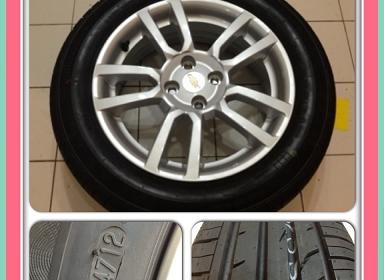 ขายแม็กเดิม Chevrolet Sonic LTขอบ 16 4/100+ยางปี 12 ราคา10,900 บาทถูก