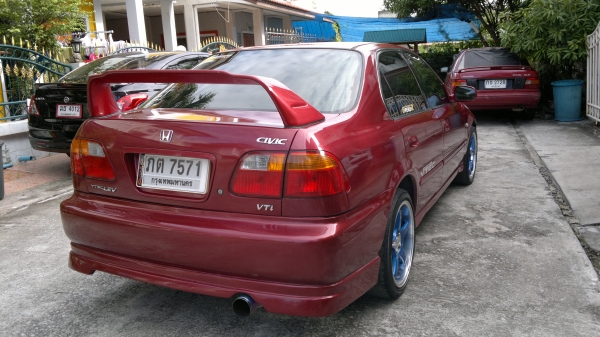 ขายถูกๆ ซีวิคตาโตไมนอลแชน vtec เครื่อง1.6 เกียร์ออโต้ ติดแก๊ส เบรกABSดิสเบรก4ล้อ
