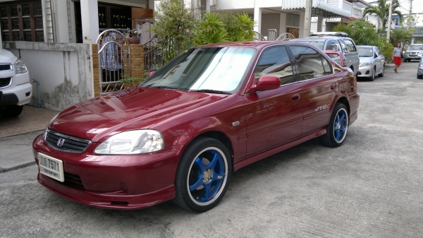 ขายถูกๆ ซีวิคตาโตไมนอลแชน vtec เครื่อง1.6 เกียร์ออโต้ ติดแก๊ส เบรกABSดิสเบรก4ล้อ