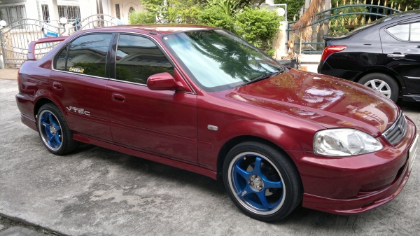 ขายถูกๆ ซีวิคตาโตไมนอลแชน vtec เครื่อง1.6 เกียร์ออโต้ ติดแก๊ส เบรกABSดิสเบรก4ล้อ