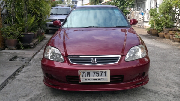 ขายถูกๆ ซีวิคตาโตไมนอลแชน vtec เครื่อง1.6 เกียร์ออโต้ ติดแก๊ส เบรกABSดิสเบรก4ล้อ