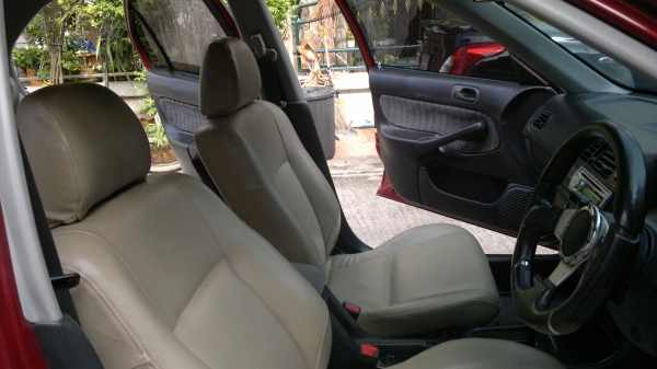 ขายถูกๆ ซีวิคตาโตไมนอลแชน vtec เครื่อง1.6 เกียร์ออโต้ ติดแก๊ส เบรกABSดิสเบรก4ล้อ