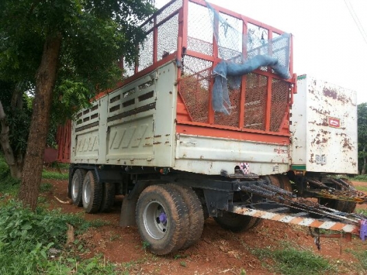 ลูกพ่วงไม่ดั้ม 3คานยัด สามมิตรลอนเฉียง ยาง 80\%