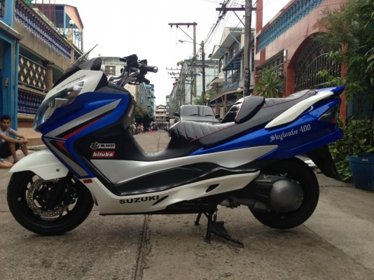 ขาย-แลก SKYWAVE 400 k8 ปี08 สพม. ครับพร้อมใช้ระบบสุดหรู่พร้อมเที่ยวครับ