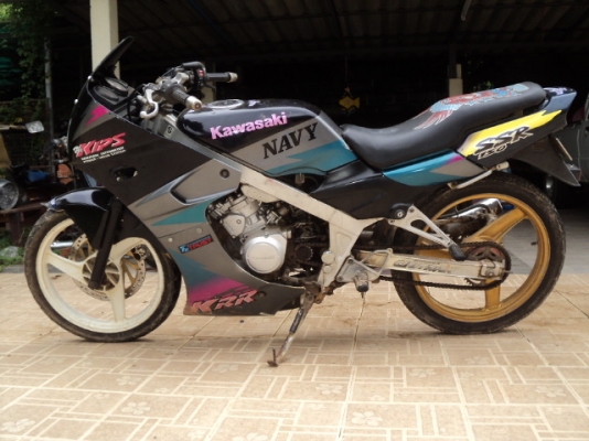 ขาย kawazaki KR 150 สีเขียวดำ ขาย kawazaki KR 150 สีเขียวดำ