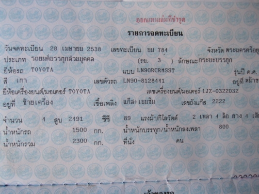 ขายกระบะ โตโยต้า ไมตี้แค๊ป เบนซิน 1 JZ พร้อมใช้งาน