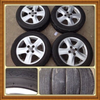 ขายแม็กเดิม NEW VIOS 5 ก้าน+ยาง ราคา 4,200 บาทราคาถูก