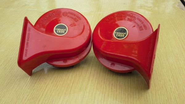 แตร...เสียงรถยุโรป Klaxon  ของแท้  คู่ละ 650 บาท  ส่งฟรี