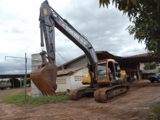 ขายรถแบ็คโฮ VOLVO-200 สภาพเดิมสวยๆ ราคาถูกๆ พร้อมใช้งานคับ