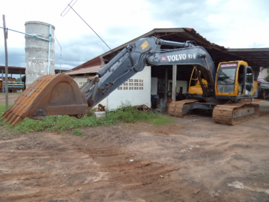 ขายรถแบ็คโฮ VOLVO-200 สภาพเดิมสวยๆ ราคาถูกๆ พร้อมใช้งานคับ