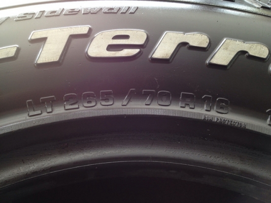 ขายยาง bf aii- terrain ดอกสวยๆ ปี 10 ยกชุด ราคา 12,000 ขายยาง bf aii- terrain ดอกสวยๆ ปี 10 ยกชุด ราคา 12,000