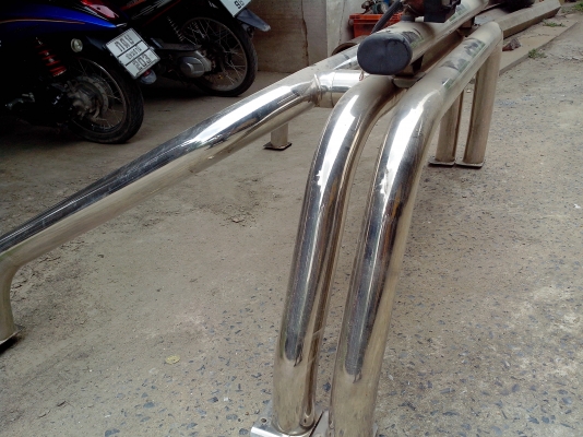 ขายโลบาท่อใหญ่ ใส่โฟวิน พร้อมสปอตไล์ สแตนเลส