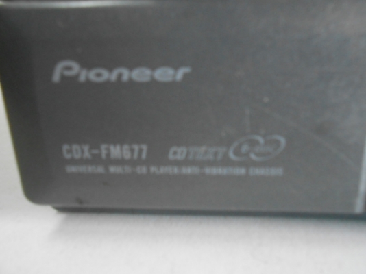 เทป+ตู้cd pioneer 6 แผ่น พร้อมสายคอลโทรล