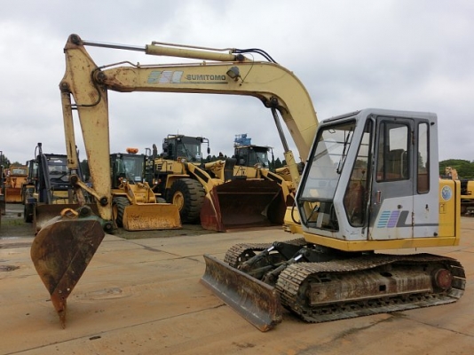 ขาย รถขุด SUMITOMO SH60 SH60X ,KOMATSU PC60-6- มือสองญี่ปุ่น