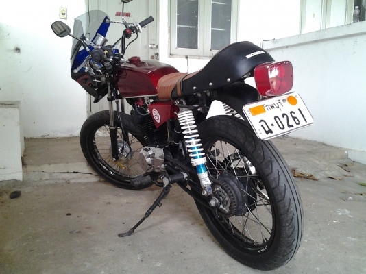 jx 125  แต่ง ล้อ18 ยางโต