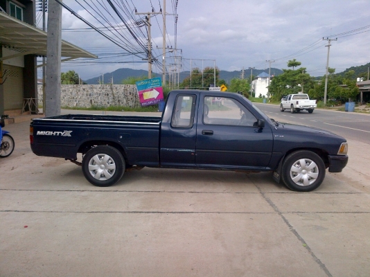 ขาย!กะบะไมตี้เอ๊กแค๊ป ปี91 เครื่องยนต์เดิมดีเซล2500ccประหยัดน้ำมัน พวงมาลัยพาวเวอร์แท้ คัชซีสวย ช่วงล่างดี รถไม่หนา พร้อมใช้ ทะเบียน+เอกสารโอน ภาษีหมดไม่หมด 088-2197709