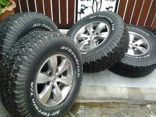 BF All 265/75/16 พร้อม Max Vigo สวยๆ1ชุด