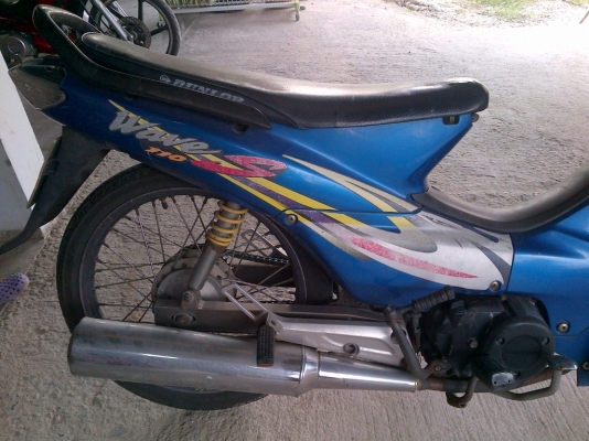 ขาย!เวฟ110 ปี44 รถเครื่องเดิม เครื่องดีมาก  พร้อมใช้ ทะเบียน+เอกสารโอน ภาษี52