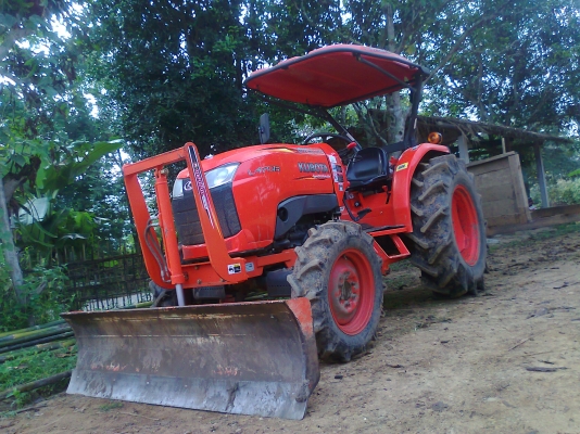 ขายด่วน!..รถไถ KUBOTA L4708 ใหม่ เลขไมล์ 300 ชั่วโมง.