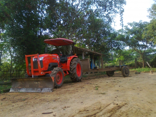 ขายด่วน!..รถไถ KUBOTA L4708 ใหม่ เลขไมล์ 300 ชั่วโมง.