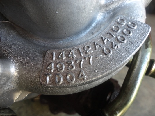 ขายเทอร์โบ TD04 ปากงอ ( ซูบารุ ) ขายเทอร์โบ TD04 ปากงอ ( ซูบารุ )