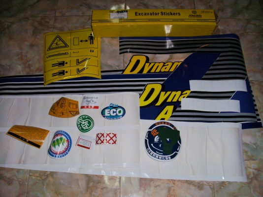 สติกเกอร์ KOBELCO SK200-6 ครบชุดทั้งคัน