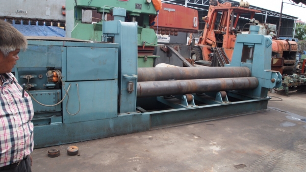 เครื่องม้วนเหล็กแผ่น 3200mm x 25mm