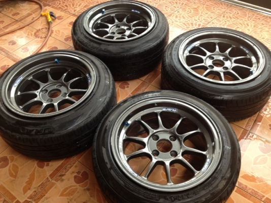 ขายแม็กซ์มือ2 Ray RF 1 ขอบ15 น-8 ล-9+ ยาง ราคา13,500 บาท ขายแม็กซ์มือ2 Ray RF 1 ขอบ15 น-8 ล-9+ ยาง ราคา13,500 บาท