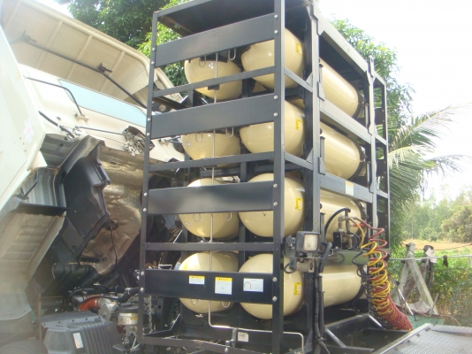 ขาย Hino เมกก้า FM 1J NGV รถจดทะเบียนปี 2554 สภาพสวยพร้อมใช้งาน