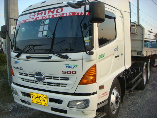 ขาย Hino เมกก้า FM 1J NGV รถจดทะเบียนปี 2554 สภาพสวยพร้อมใช้งาน