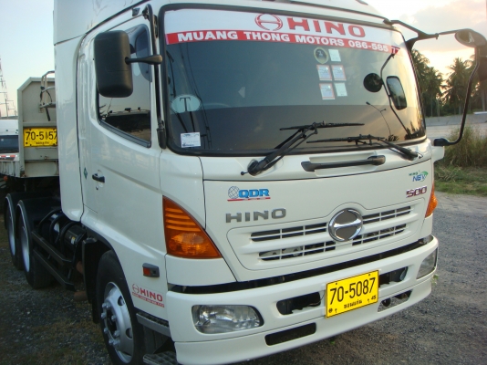ขาย Hino เมกก้า FM 1J NGV รถจดทะเบียนปี 2554 สภาพสวยพร้อมใช้งาน
