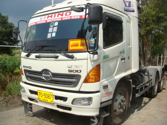 ขาย Hino เมกก้า FM 1J NGV รถจดทะเบียนปี 2554 สภาพสวยพร้อมใช้งาน