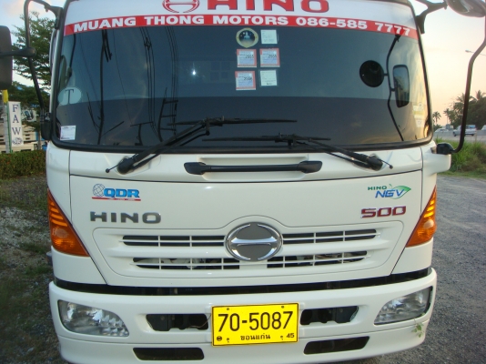 ขาย Hino เมกก้า FM 1J NGV รถจดทะเบียนปี 2554 สภาพสวยพร้อมใช้งาน