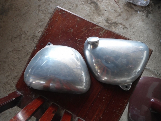 ถัง SR400 อลูมิเนียม งานสวย ถัง SR400 อลูมิเนียม งานสวย