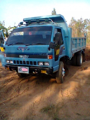 NPR59L ดั้มรถประกอบ Fหน้า Fหลัง เครื่อง4BD1 115 เพาเวอร์ แอร์เย็น ทะเบียนพร้อมโอน