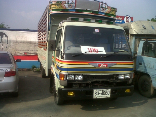 ขาย4คัน ISUZU 195 HP.ปี1995(2538) กระบะพื้นเรียบ6.30 เมตร