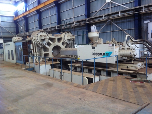 Mitsubishi Injection Molding M/C 3000tons