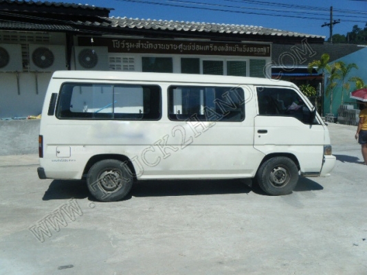 รถตู้ ยี่ห้อ NISSAN ขนาด 85 แรงม้า รถมีเอกสารพร้อมโอน รถตู้ ยี่ห้อ NISSAN ขนาด 85 แรงม้า รถมีเอกสารพร้อมโอน