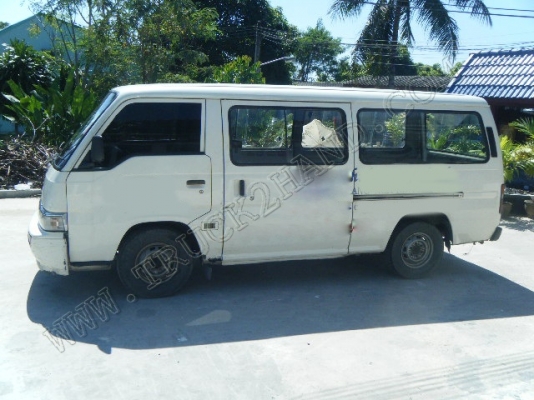 รถตู้ ยี่ห้อ NISSAN ขนาด 85 แรงม้า รถมีเอกสารพร้อมโอน รถตู้ ยี่ห้อ NISSAN ขนาด 85 แรงม้า รถมีเอกสารพร้อมโอน