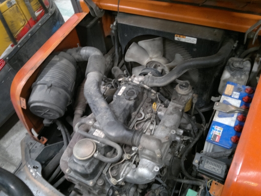 ขายรถฟอร์คลีฟท์ TCM FD25T3 เสา 4350m. เกียร์ออโต้ปี2005, 5409ชม. รถนอกนำเข้า ติดต่อ มานะ 085-9049669