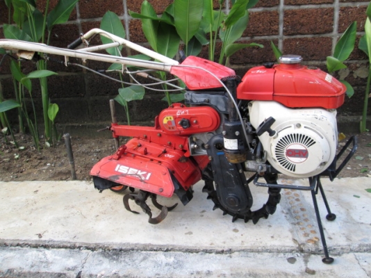 รถพรวนดินหรือรถตีดินเดินตามยี่ห้อISEKIจากญี่ปุ่นwww.nihonmono.com