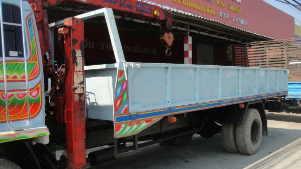 ISUZU ROCKY รถห้างแท้ FTR เครื่อง175แรง เครน UNIC 3ตัน ISUZU ROCKY รถห้างแท้ FTR เครื่อง175แรง เครน UNIC 3ตัน