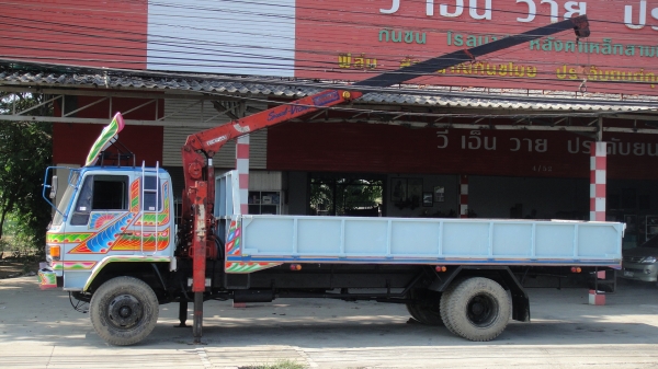 ISUZU ROCKY รถห้างแท้ FTR เครื่อง175แรง เครน UNIC 3ตัน ISUZU ROCKY รถห้างแท้ FTR เครื่อง175แรง เครน UNIC 3ตัน