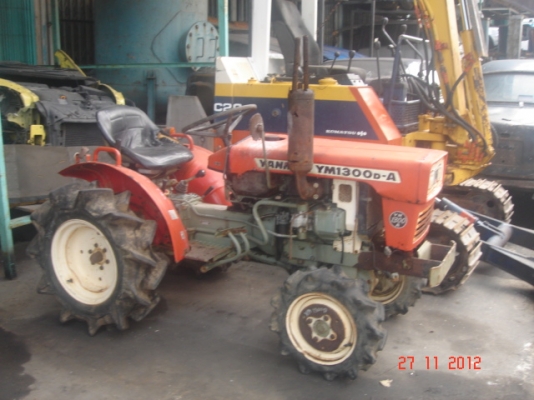 รถเก่าญี่ปุ่น รถไถนา YANMAR YM-1300D-A สีแดง