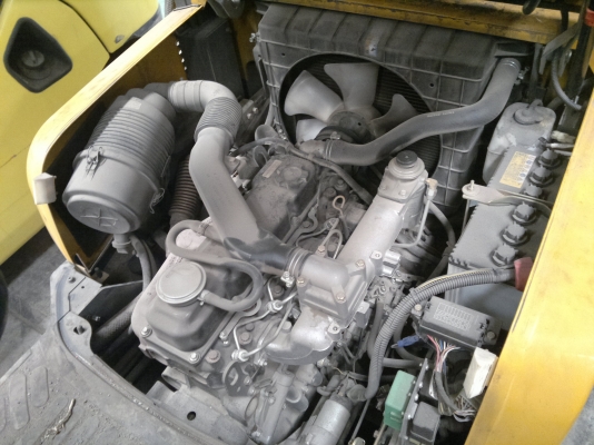 ขายรถฟอร์คลีฟท์ TCM FD25T3 เสา3 เมตร เกียร์ออโต้ปี2010, 1529ชม. รถนอกนำเข้า ติดต่อ มานะ 085-9049669