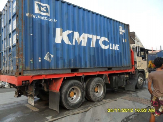 หัวHino + คัสซี Nissan CW41 เครื่อง EK100 300 แรง เครื่องแน่นแรงดี