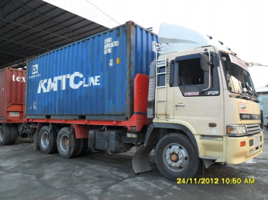 หัวHino + คัสซี Nissan CW41 เครื่อง EK100 300 แรง เครื่องแน่นแรงดี